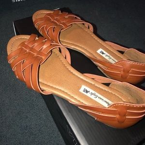 Brown American Eagle Sandals